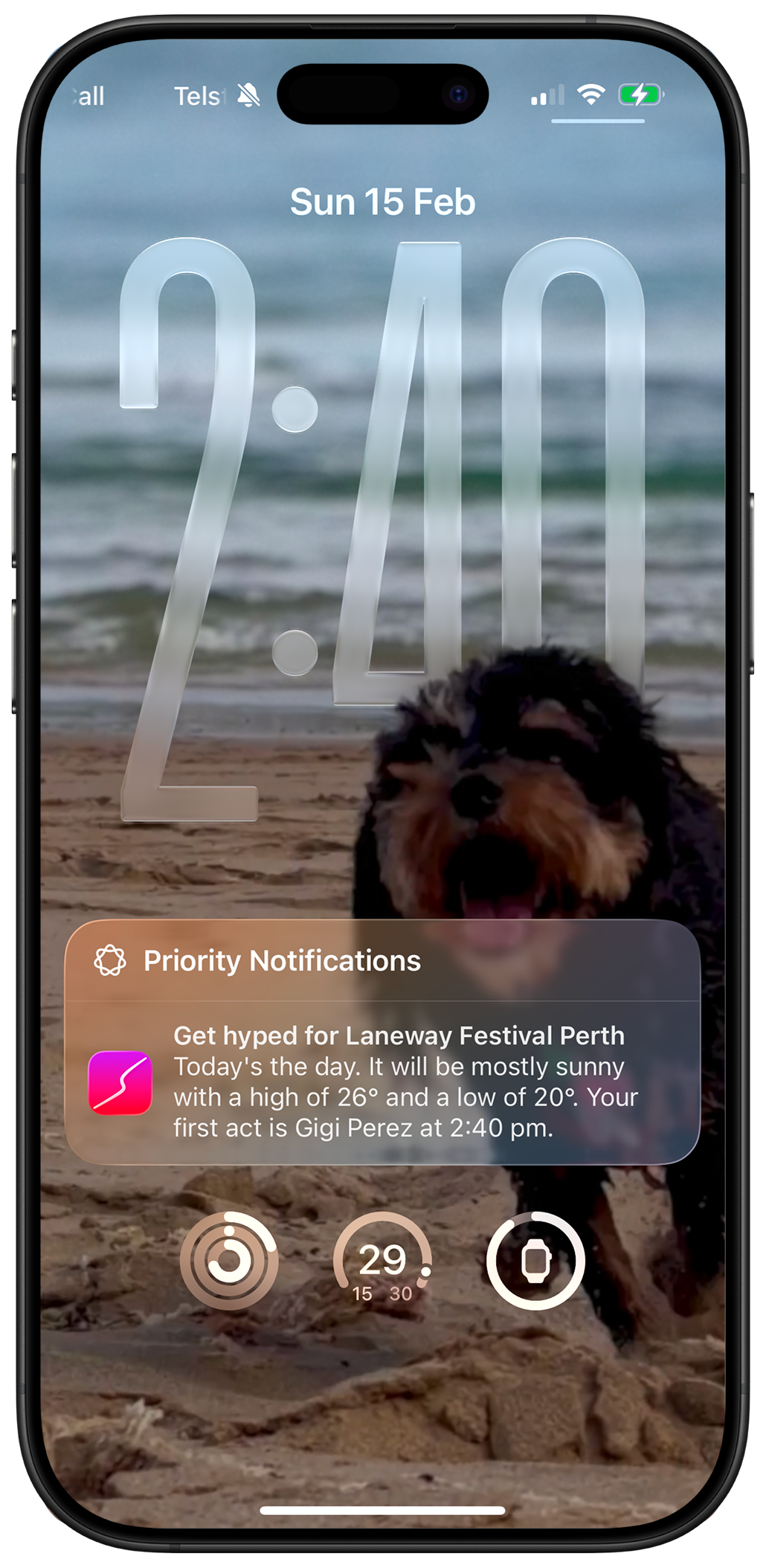 SetLine app screen