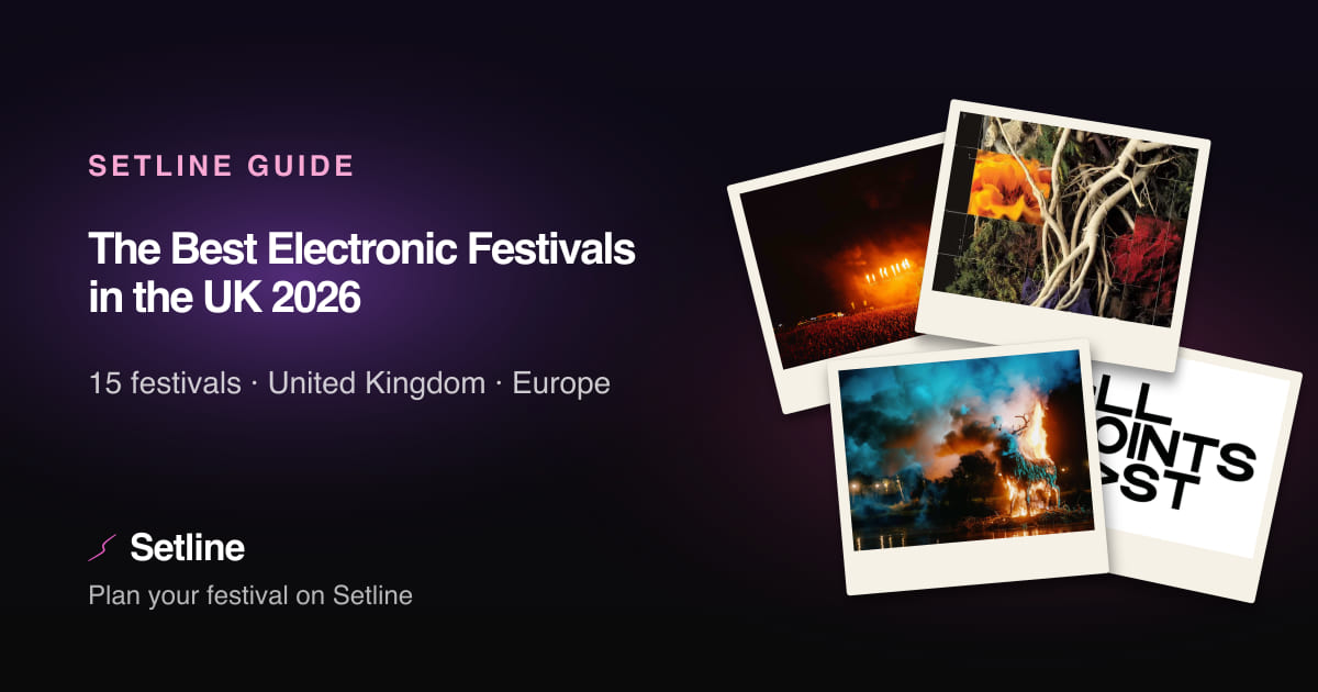 The Best Electronic Festivals in the UK 2026